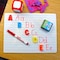 Flipside Double-Sided Magnetic Red & Blue Ruled Dry Erase Board 9in X 12in + Erasers + Markers, 12PK 19176 - alternate 6